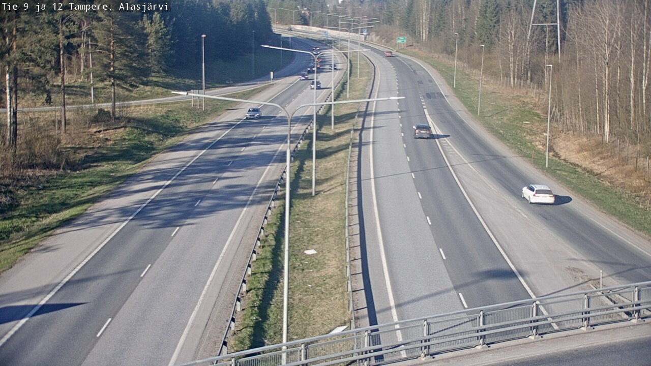 Kelikamerat Kuva Tie 12 Tampere, Alasjärvi, Tampere, Pirkanmaa