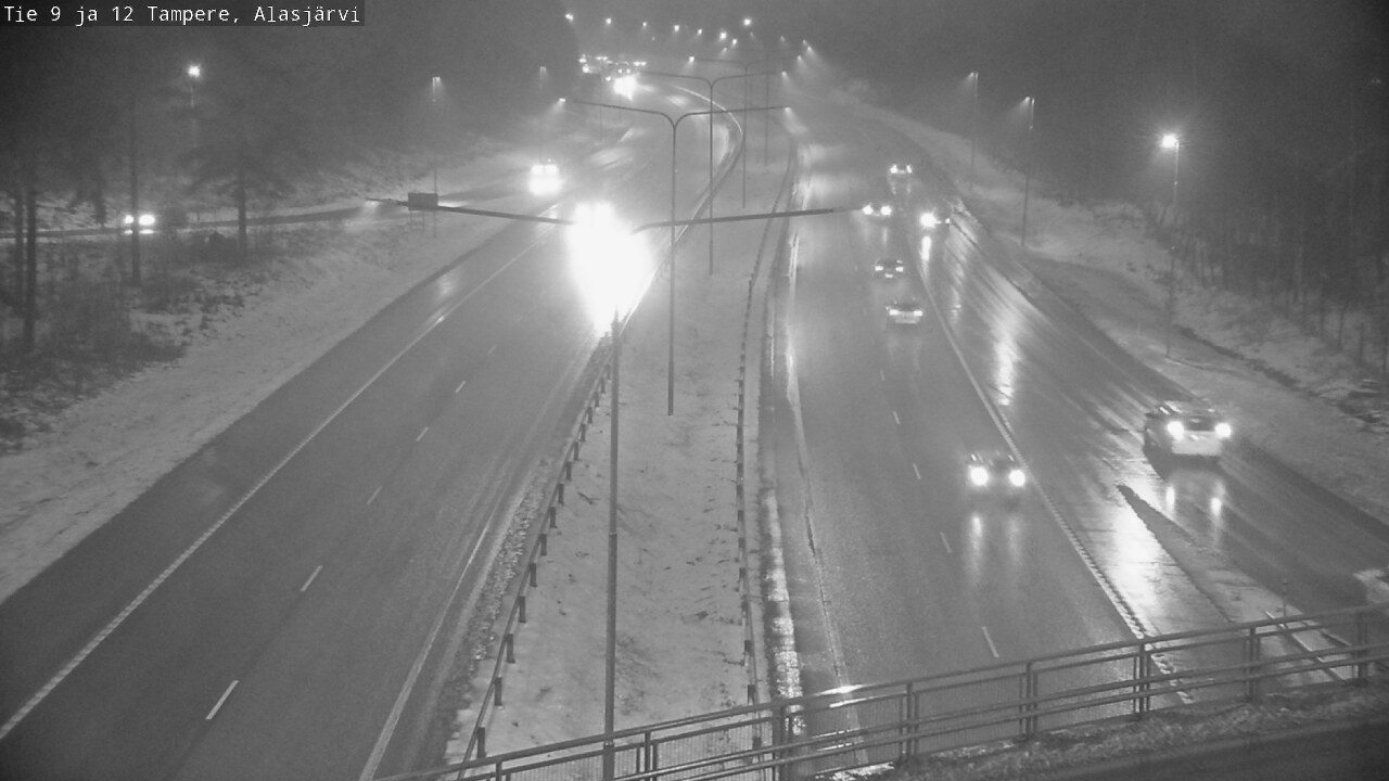 Weather Camera Image Väg 12 Tammerfors, Alasjärvi, Tampere, Pirkanmaa