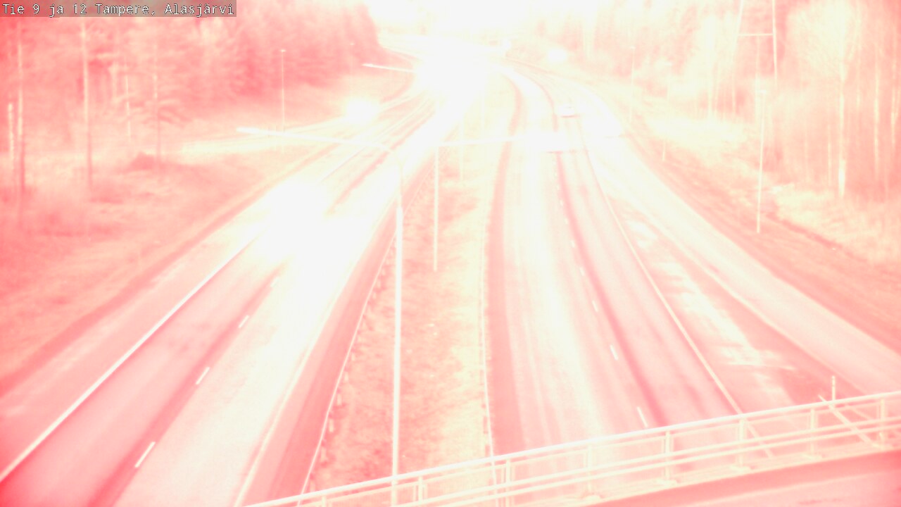 Weather Camera Image Road 12 Tampere, Alasjärvi, Tampere, Pirkanmaa