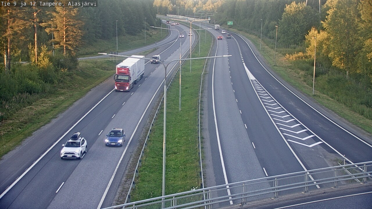 Kelikamerat Kuva Tie 12 Tampere, Alasjärvi, Tampere, Pirkanmaa
