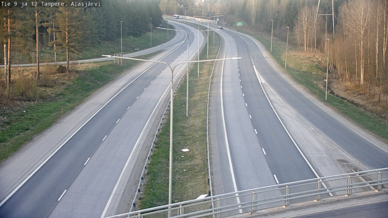 Kelikamerat Kuva Tie 12 Tampere, Alasjärvi, Tampere, Pirkanmaa