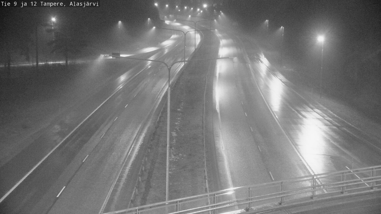 Weather Camera Image Road 12 Tampere, Alasjärvi, Tampere, Pirkanmaa