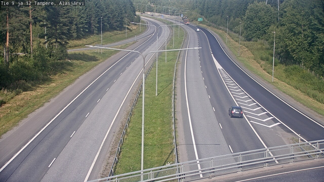 Kelikamerat Kuva Tie 12 Tampere, Alasjärvi, Tampere, Pirkanmaa