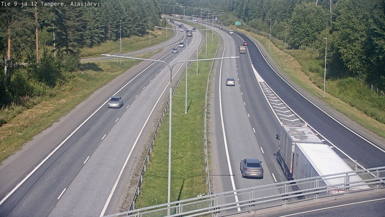 Kelikamerat Kuva Tie 12 Tampere, Alasjärvi, Tampere, Pirkanmaa