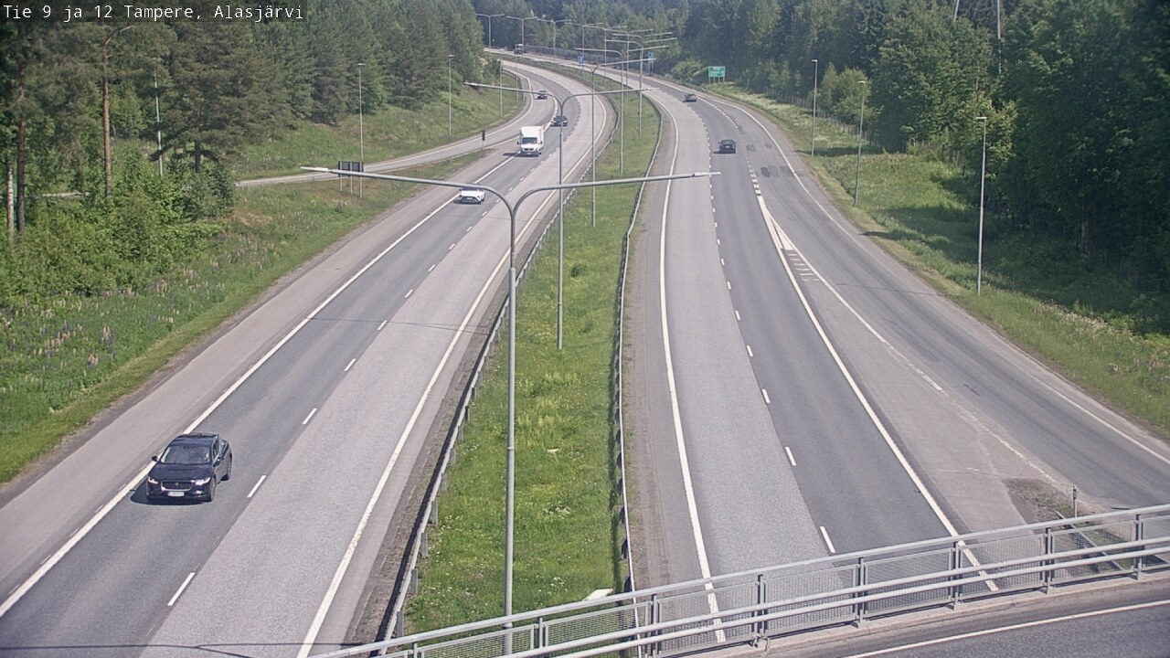 Kelikamerat Kuva Tie 12 Tampere, Alasjärvi, Tampere, Pirkanmaa
