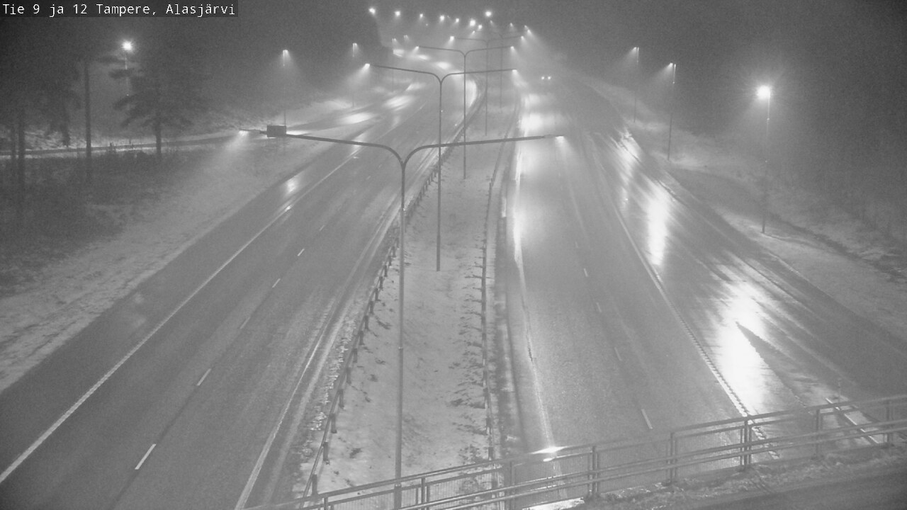 Weather Camera Image Väg 12 Tammerfors, Alasjärvi, Tampere, Pirkanmaa