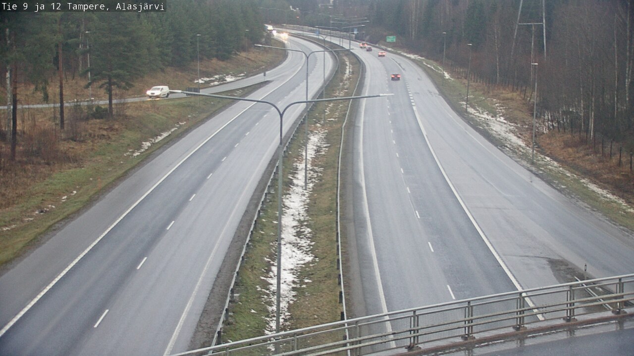 Weather Camera Image Road 12 Tampere, Alasjärvi, Tampere, Pirkanmaa