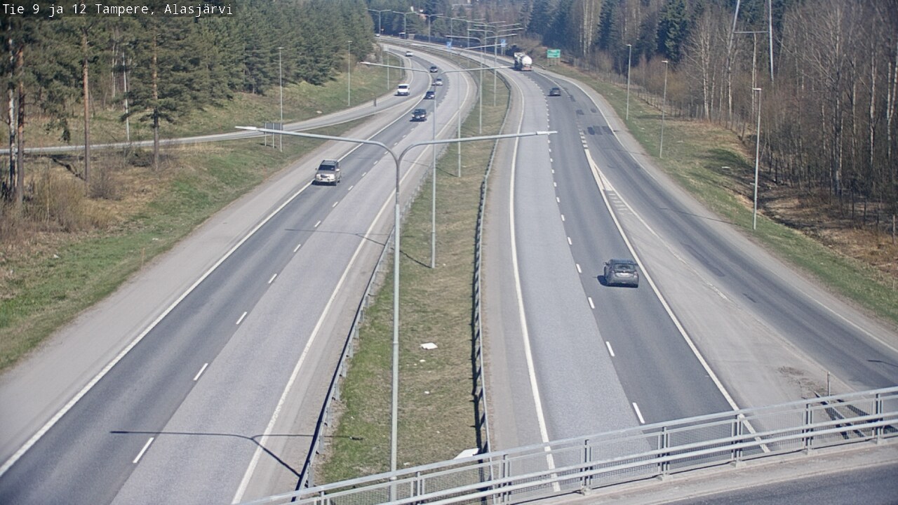 Kelikamerat Kuva Tie 12 Tampere, Alasjärvi, Tampere, Pirkanmaa