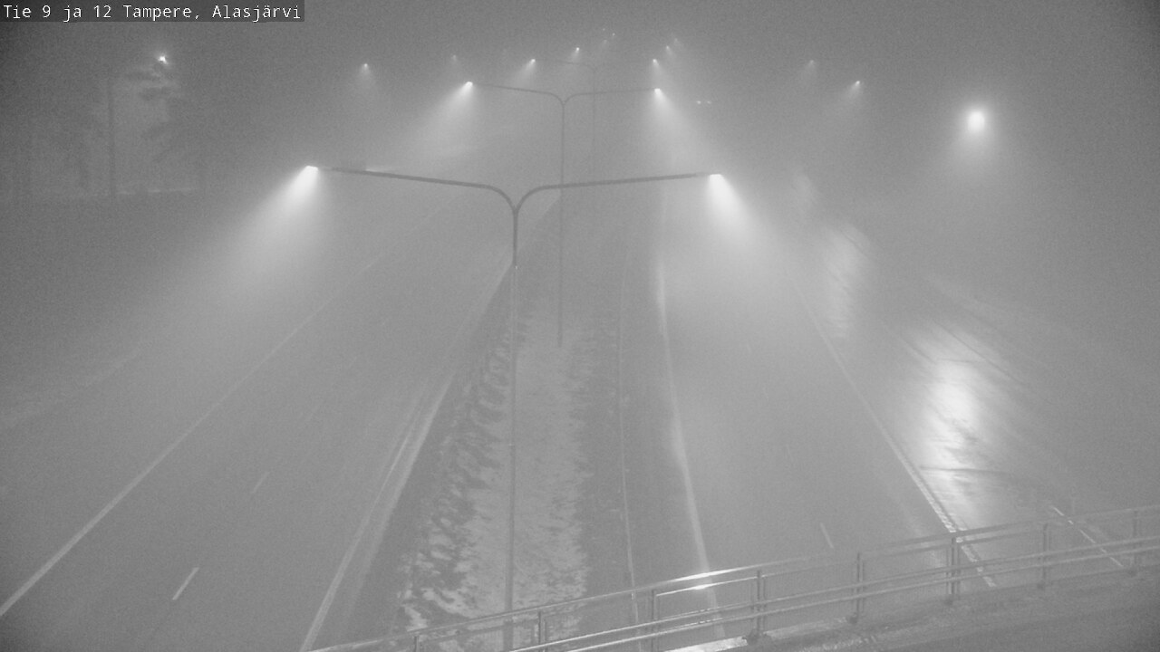 Weather Camera Image Väg 12 Tammerfors, Alasjärvi, Tampere, Pirkanmaa