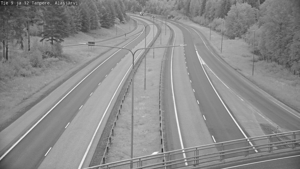 Kelikamerat Kuva Tie 12 Tampere, Alasjärvi, Tampere, Pirkanmaa