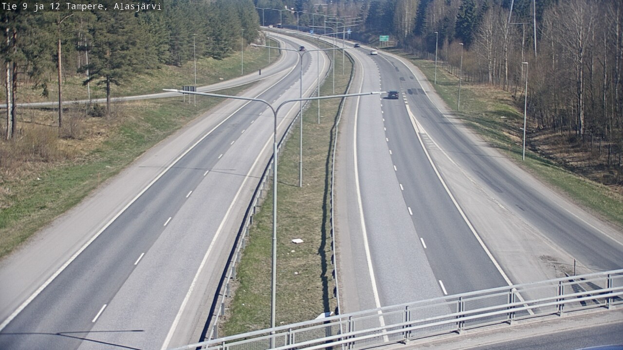 Kelikamerat Kuva Tie 12 Tampere, Alasjärvi, Tampere, Pirkanmaa