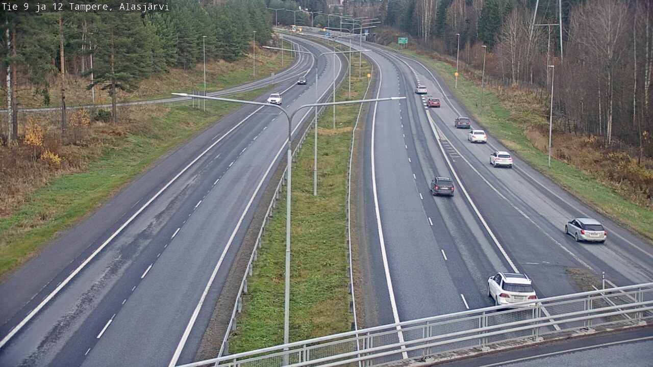 Kelikamerat Kuva Tie 12 Tampere, Alasjärvi, Tampere, Pirkanmaa