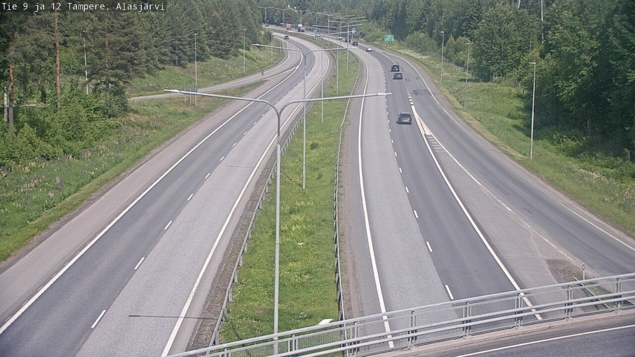 Kelikamerat Kuva Tie 12 Tampere, Alasjärvi, Tampere, Pirkanmaa