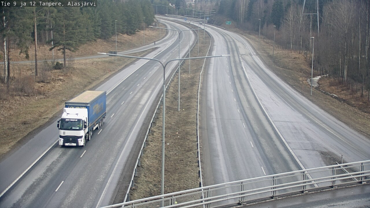 Kelikamerat Kuva Tie 12 Tampere, Alasjärvi, Tampere, Pirkanmaa