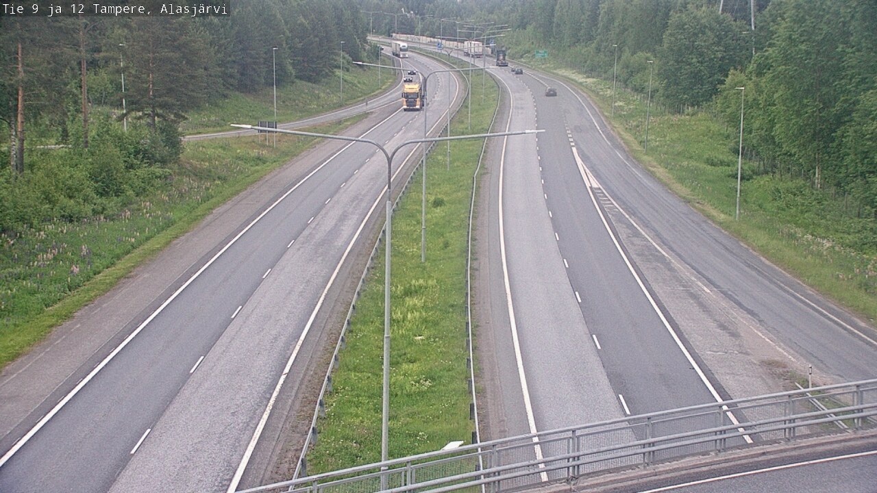 Kelikamerat Kuva Tie 12 Tampere, Alasjärvi, Tampere, Pirkanmaa