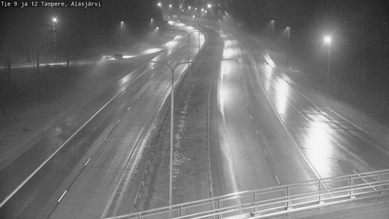 Weather Camera Image Road 12 Tampere, Alasjärvi, Tampere, Pirkanmaa