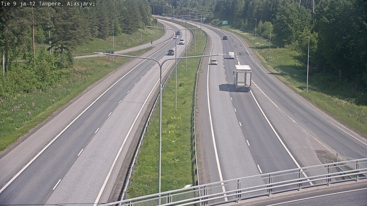 Kelikamerat Kuva Tie 12 Tampere, Alasjärvi, Tampere, Pirkanmaa