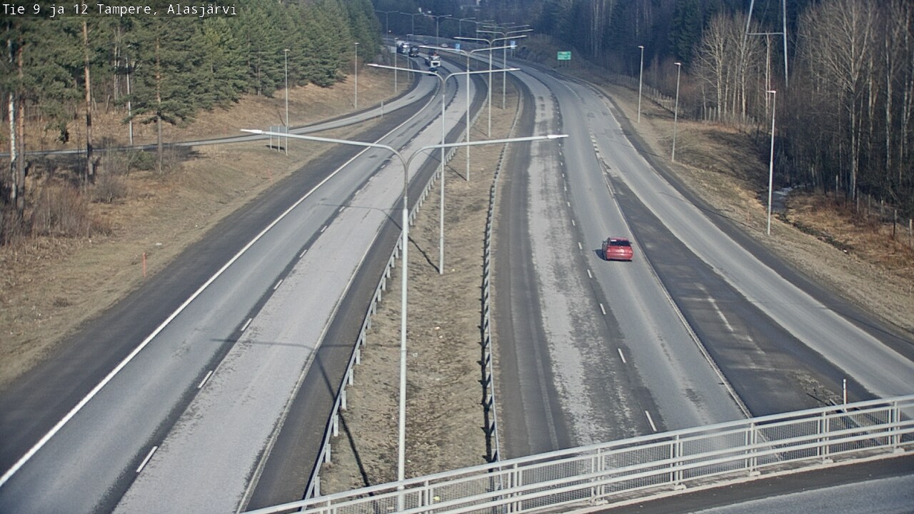 Kelikamerat Kuva Tie 12 Tampere, Alasjärvi, Tampere, Pirkanmaa