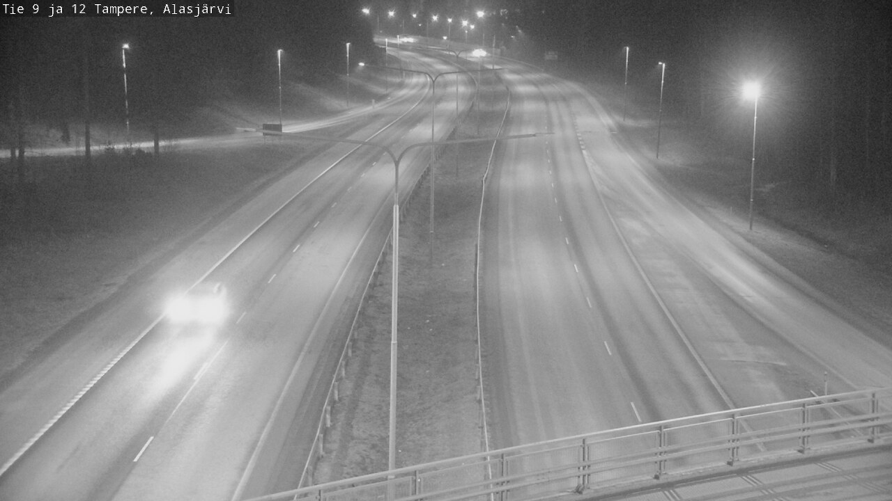 Weather Camera Image Road 12 Tampere, Alasjärvi, Tampere, Pirkanmaa