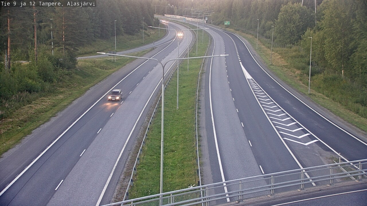 Kelikamerat Kuva Tie 12 Tampere, Alasjärvi, Tampere, Pirkanmaa