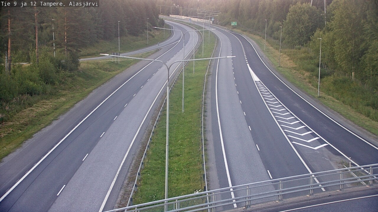 Kelikamerat Kuva Tie 12 Tampere, Alasjärvi, Tampere, Pirkanmaa