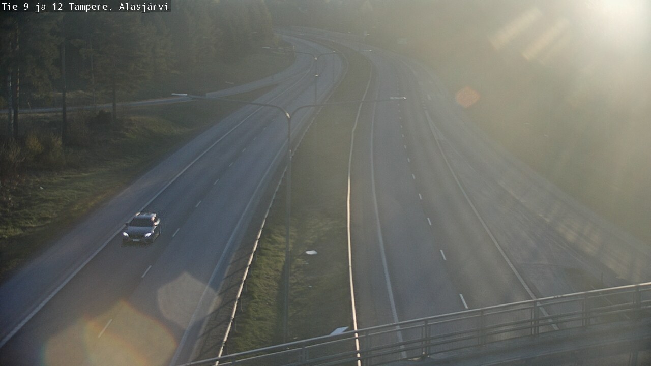 Kelikamerat Kuva Tie 12 Tampere, Alasjärvi, Tampere, Pirkanmaa