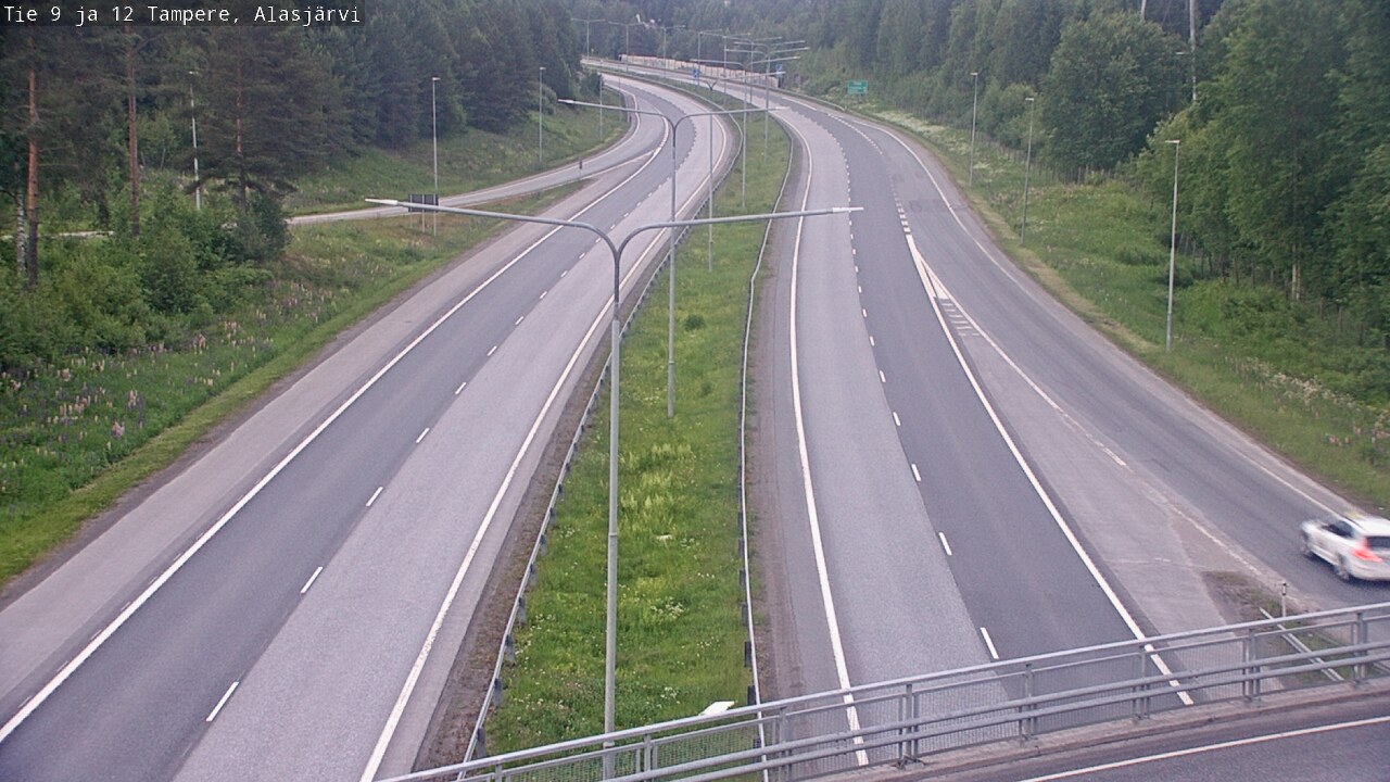 Kelikamerat Kuva Tie 12 Tampere, Alasjärvi, Tampere, Pirkanmaa
