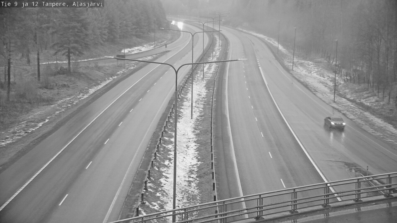 Weather Camera Image Road 12 Tampere, Alasjärvi, Tampere, Pirkanmaa