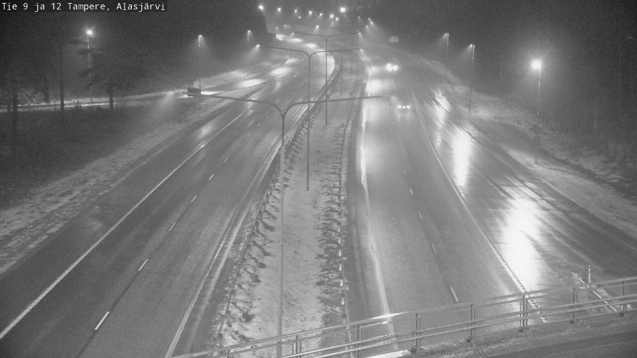 Weather Camera Image Väg 12 Tammerfors, Alasjärvi, Tampere, Pirkanmaa