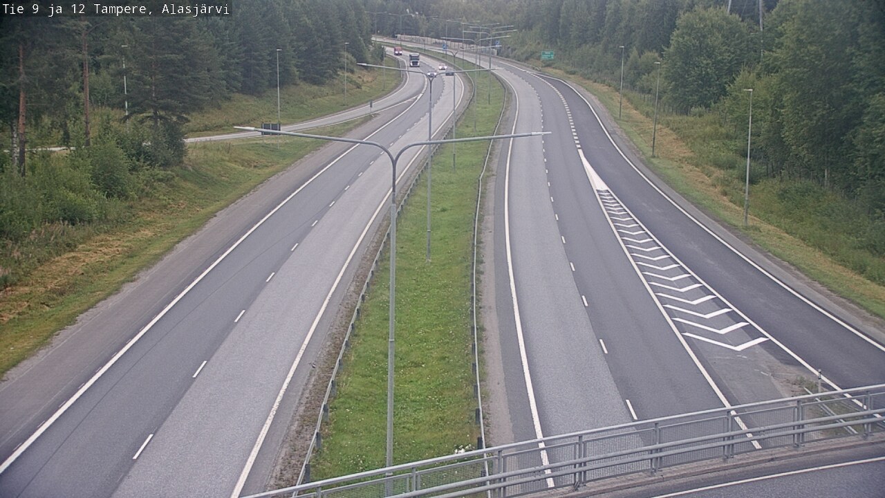 Weather Camera Image Road 12 Tampere, Alasjärvi, Tampere, Pirkanmaa