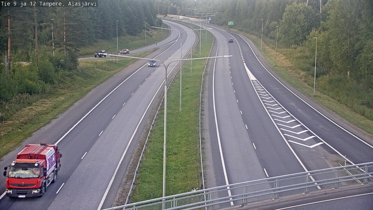 Kelikamerat Kuva Tie 12 Tampere, Alasjärvi, Tampere, Pirkanmaa