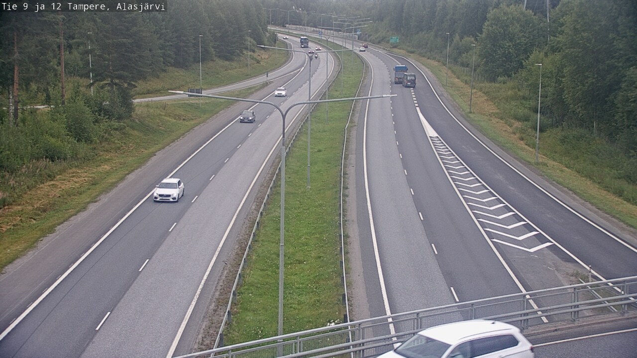 Weather Camera Image Road 12 Tampere, Alasjärvi, Tampere, Pirkanmaa