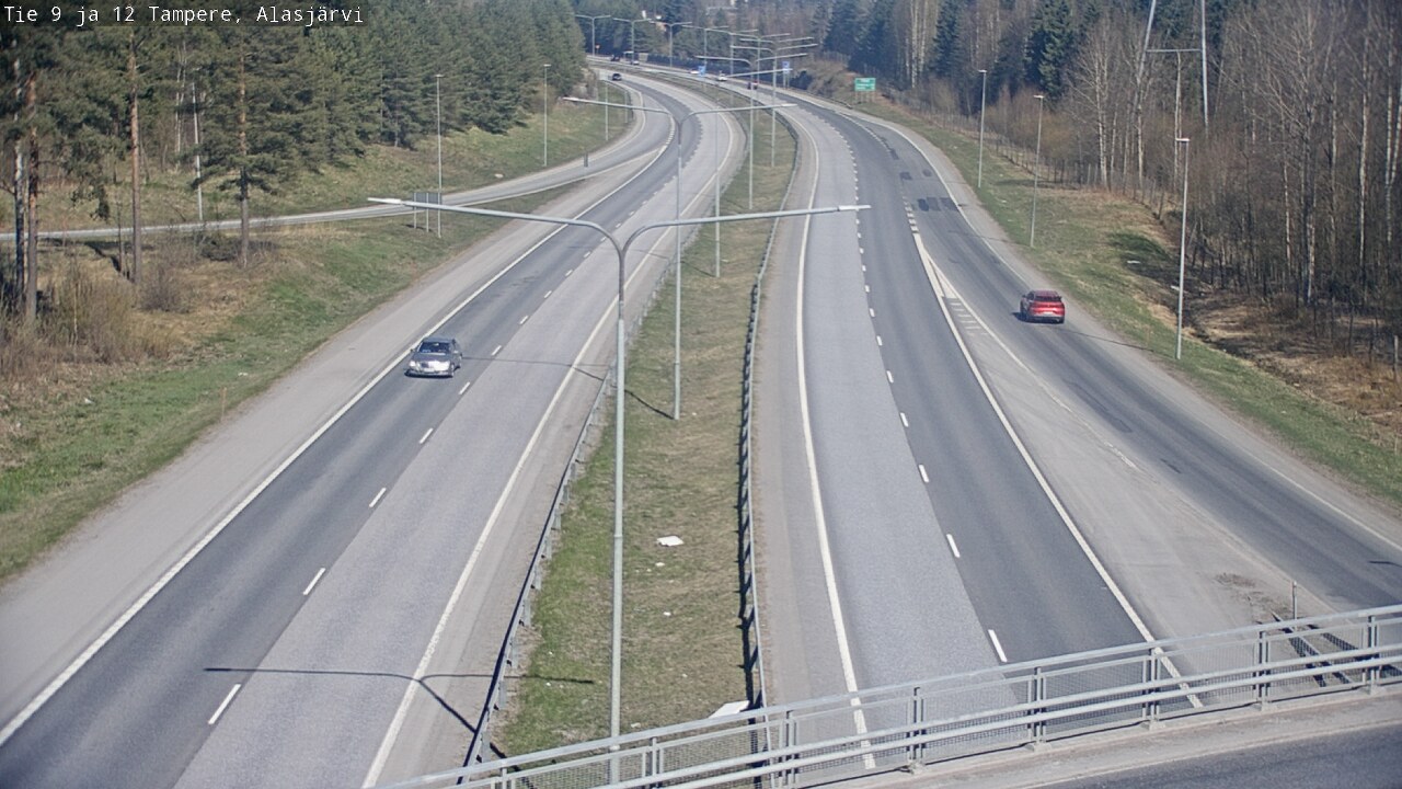 Kelikamerat Kuva Tie 12 Tampere, Alasjärvi, Tampere, Pirkanmaa