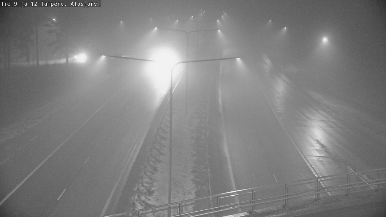 Weather Camera Image Väg 12 Tammerfors, Alasjärvi, Tampere, Pirkanmaa