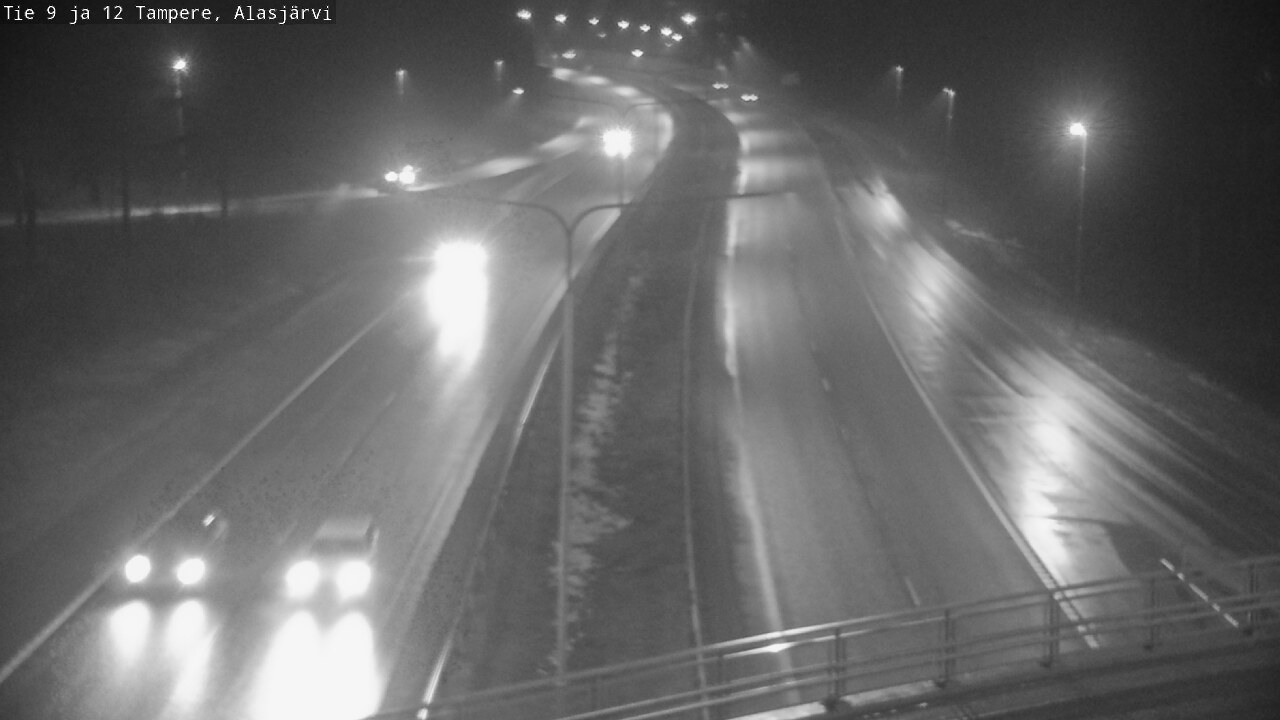 Weather Camera Image Road 12 Tampere, Alasjärvi, Tampere, Pirkanmaa