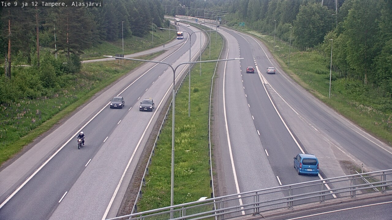 Kelikamerat Kuva Tie 12 Tampere, Alasjärvi, Tampere, Pirkanmaa