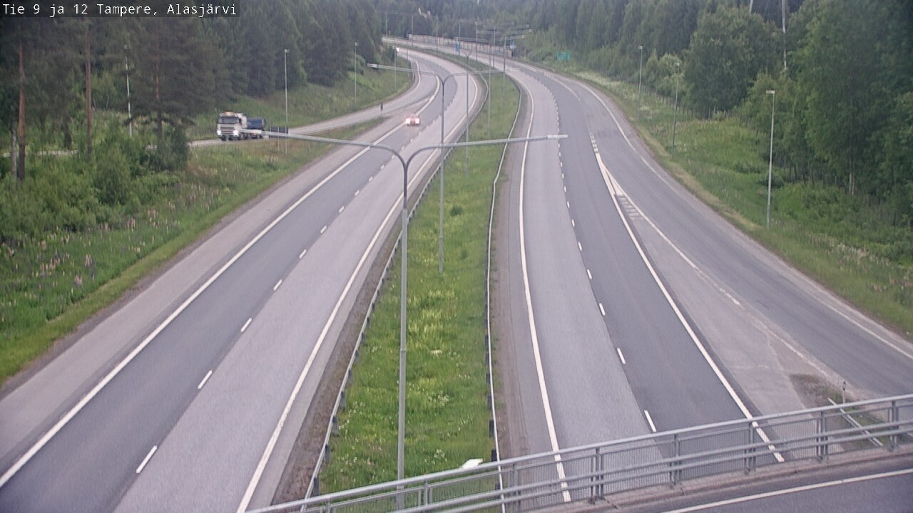 Kelikamerat Kuva Tie 12 Tampere, Alasjärvi, Tampere, Pirkanmaa
