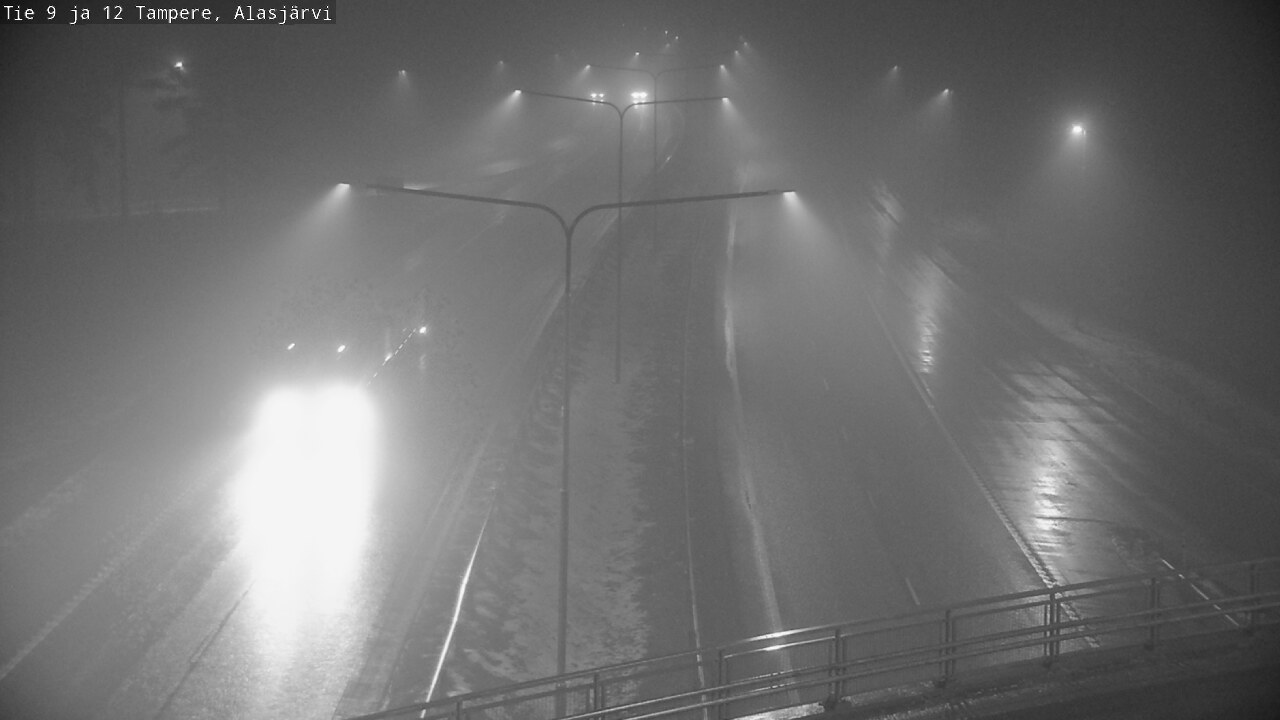 Weather Camera Image Väg 12 Tammerfors, Alasjärvi, Tampere, Pirkanmaa