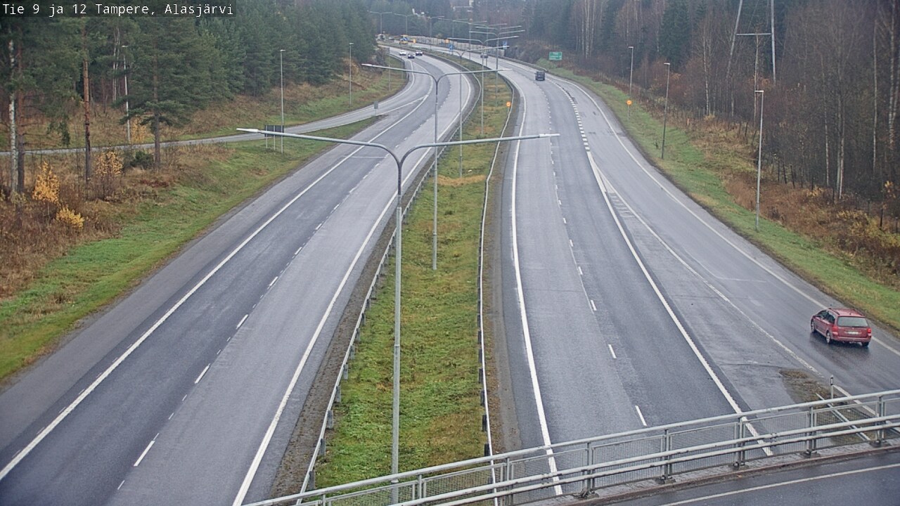 Kelikamerat Kuva Tie 12 Tampere, Alasjärvi, Tampere, Pirkanmaa