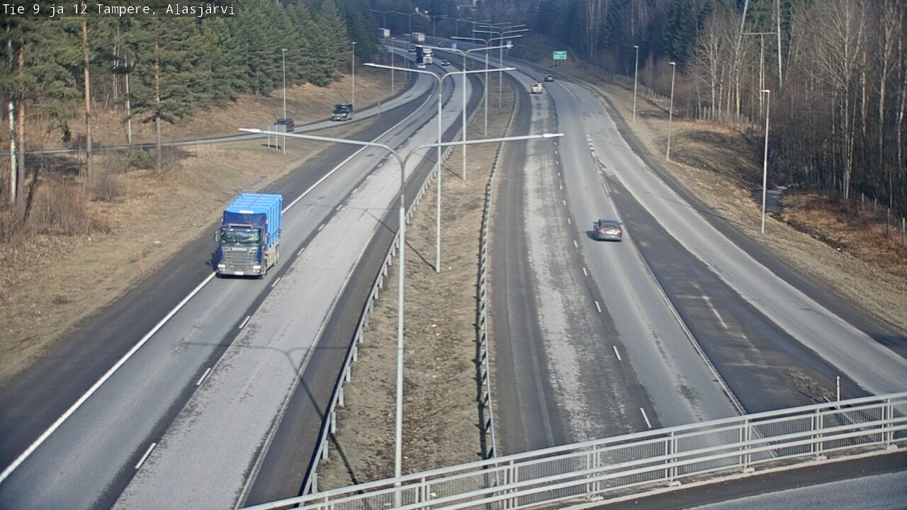 Kelikamerat Kuva Tie 12 Tampere, Alasjärvi, Tampere, Pirkanmaa