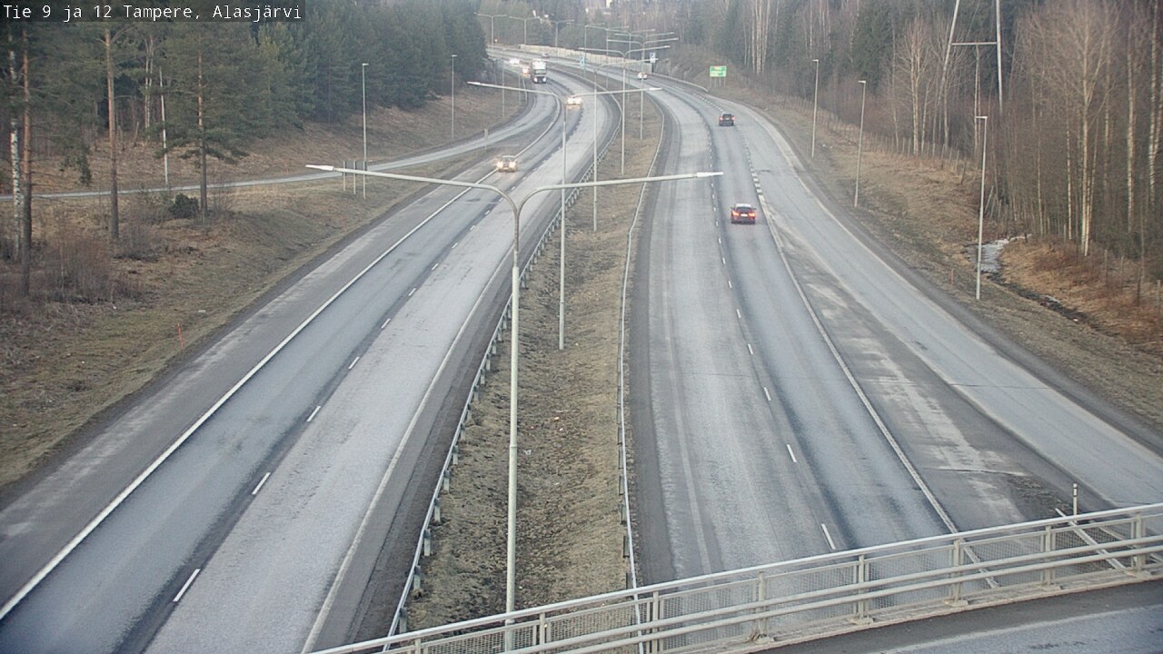 Weather Camera Image Road 12 Tampere, Alasjärvi, Tampere, Pirkanmaa