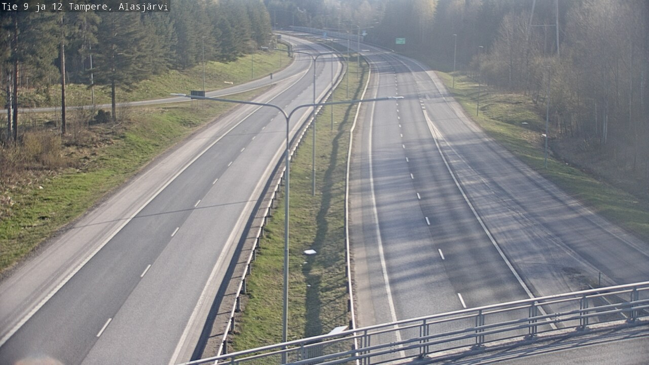Kelikamerat Kuva Tie 12 Tampere, Alasjärvi, Tampere, Pirkanmaa