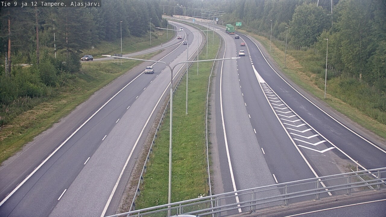 Kelikamerat Kuva Tie 12 Tampere, Alasjärvi, Tampere, Pirkanmaa
