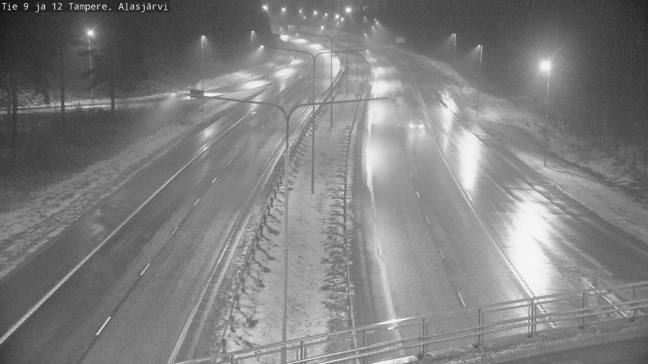 Weather Camera Image Väg 12 Tammerfors, Alasjärvi, Tampere, Pirkanmaa