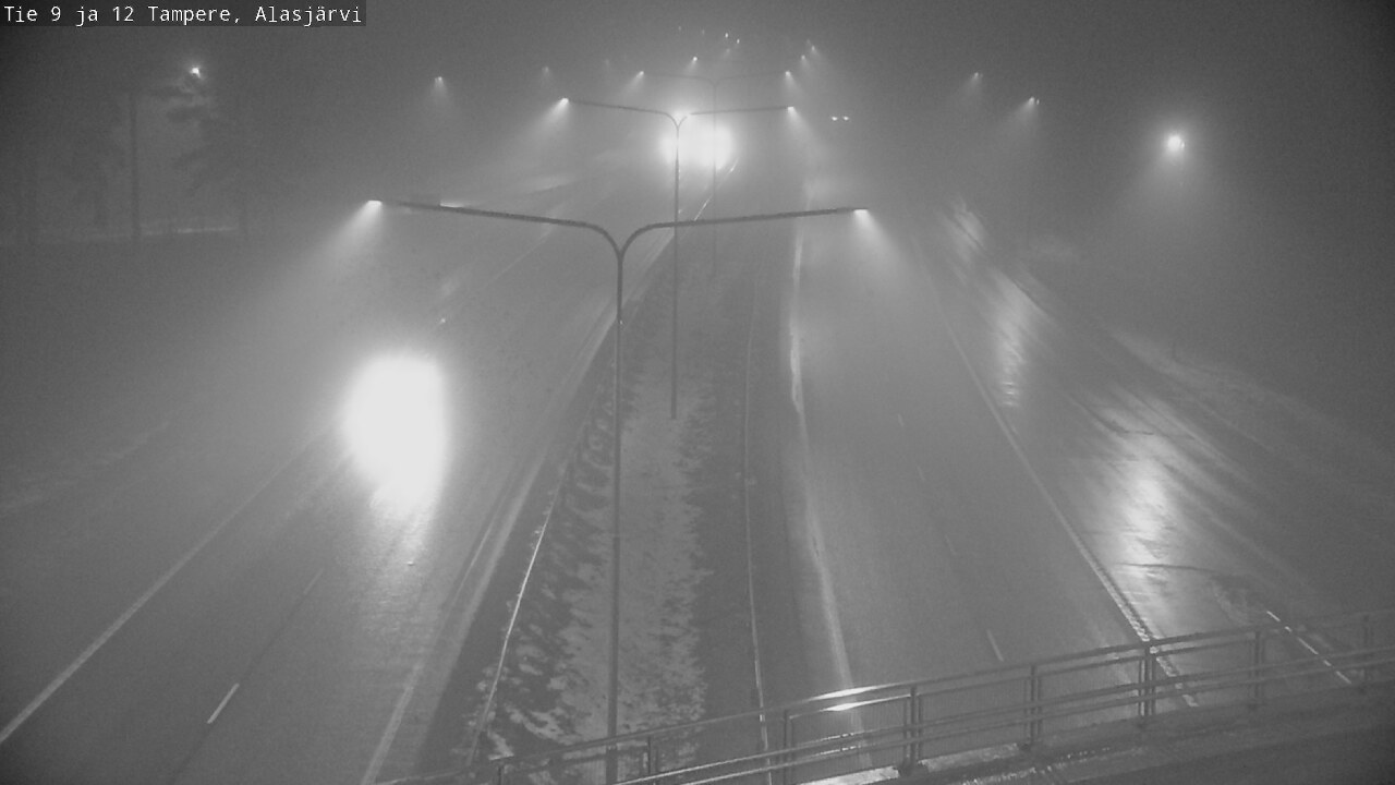 Weather Camera Image Väg 12 Tammerfors, Alasjärvi, Tampere, Pirkanmaa