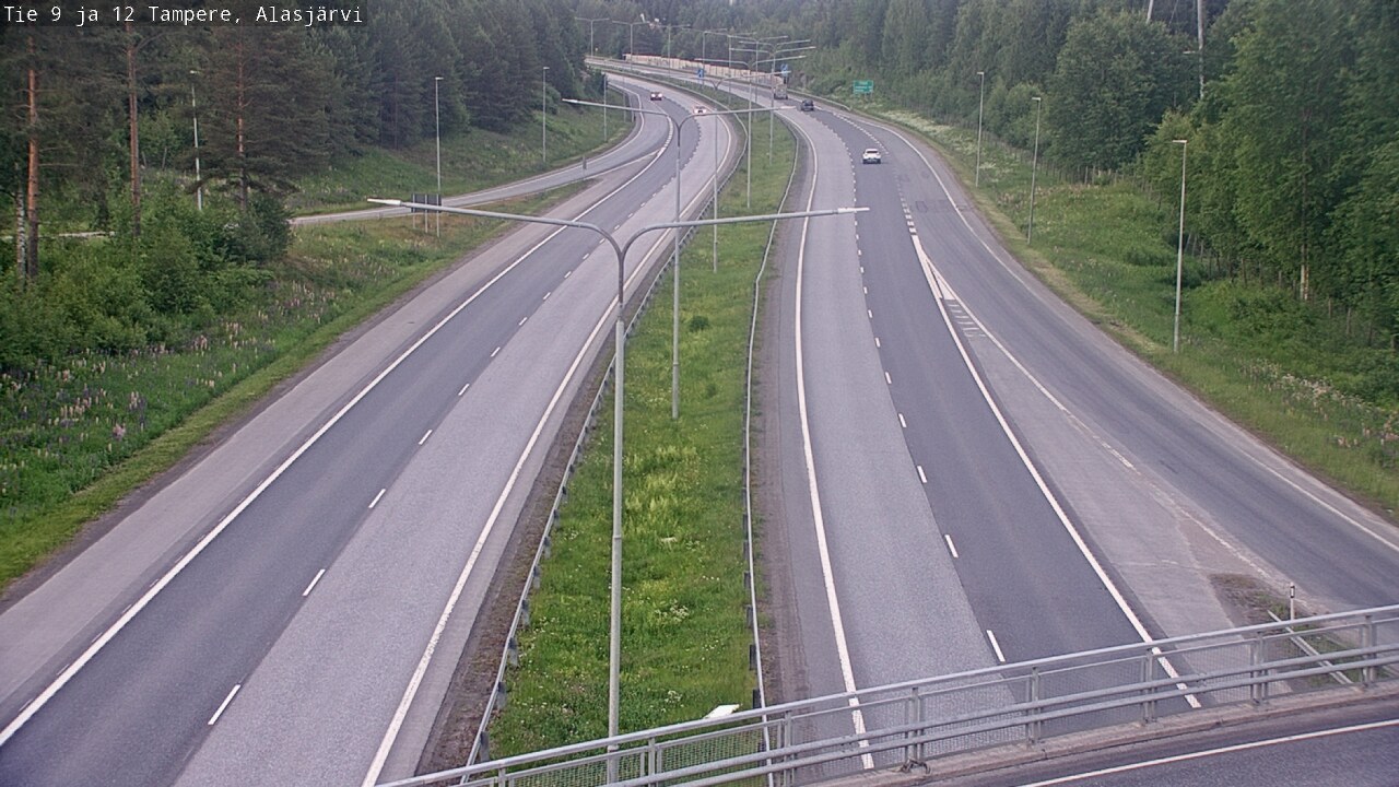 Kelikamerat Kuva Tie 12 Tampere, Alasjärvi, Tampere, Pirkanmaa
