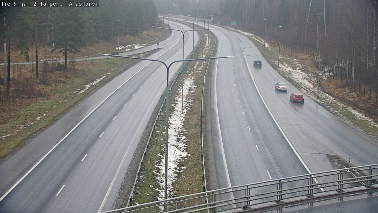Weather Camera Image Road 12 Tampere, Alasjärvi, Tampere, Pirkanmaa