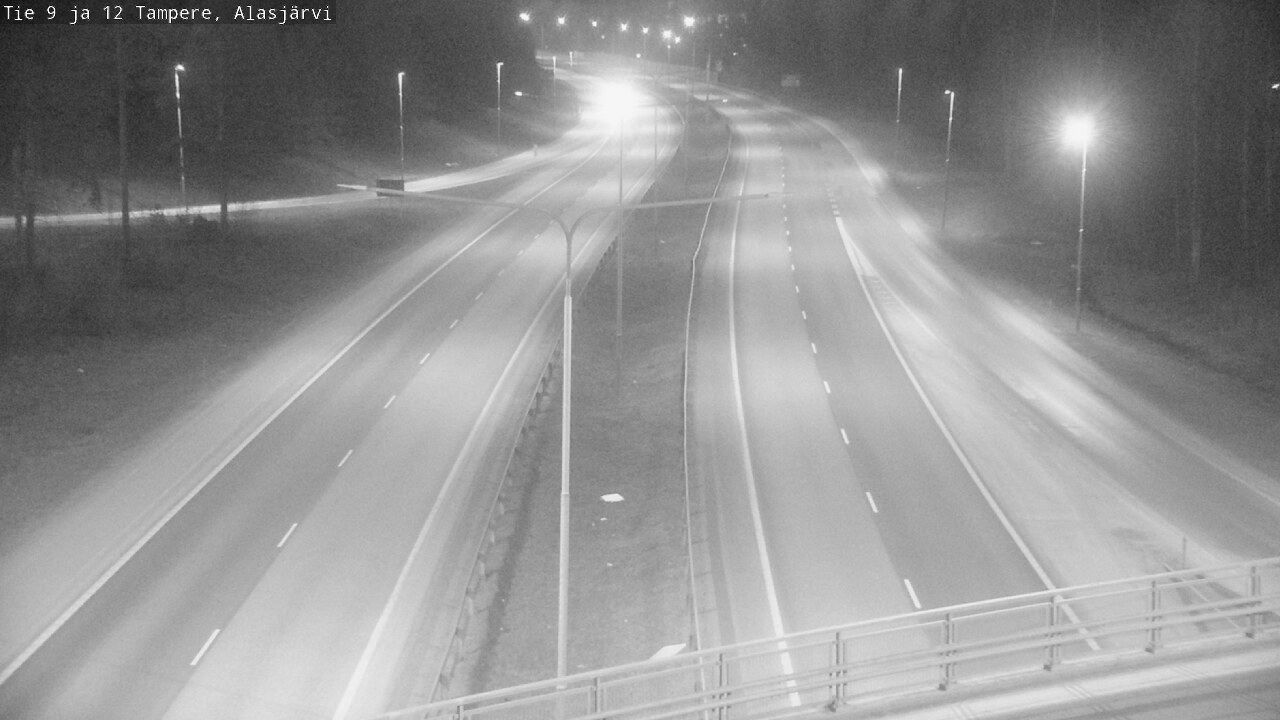Weather Camera Image Väg 12 Tammerfors, Alasjärvi, Tampere, Pirkanmaa
