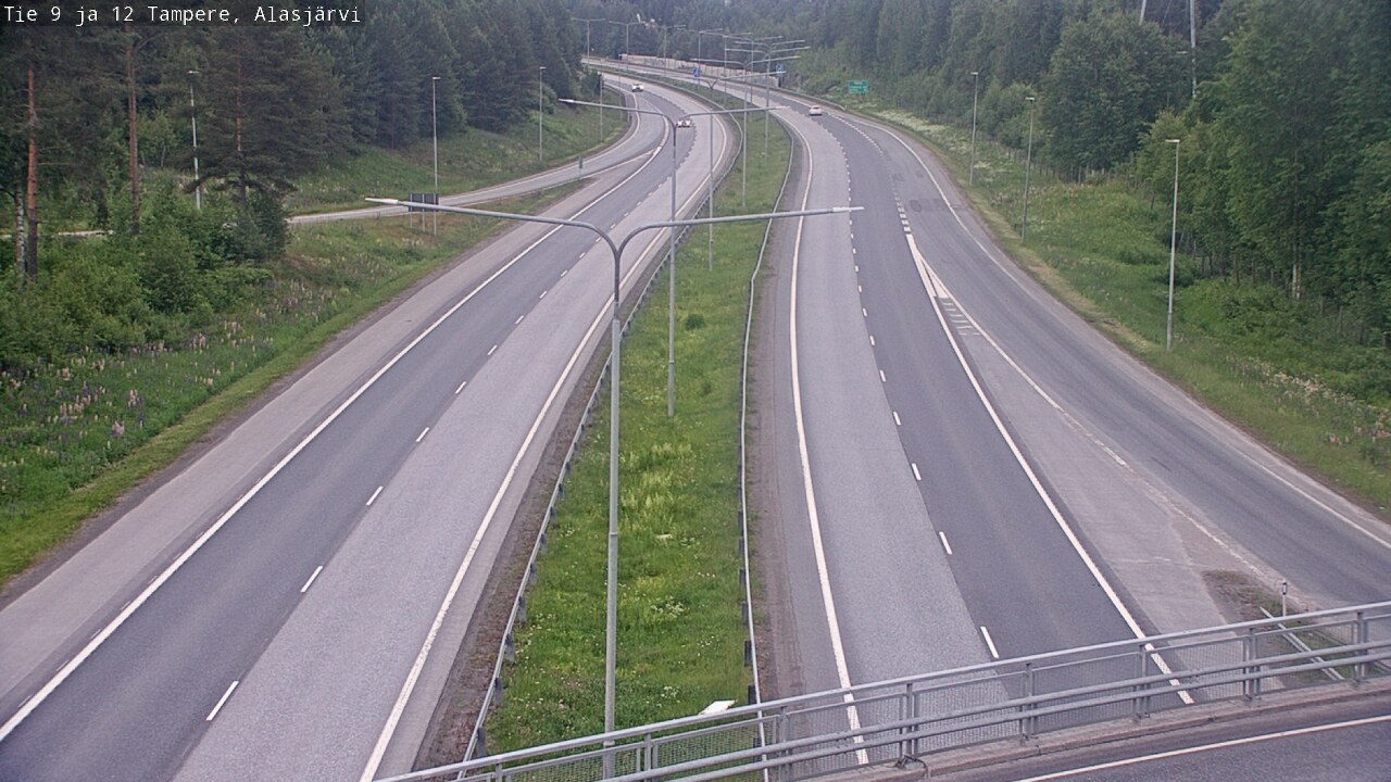 Kelikamerat Kuva Tie 12 Tampere, Alasjärvi, Tampere, Pirkanmaa