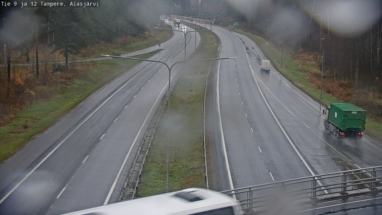 Weather Camera Image Väg 12 Tammerfors, Alasjärvi, Tampere, Pirkanmaa